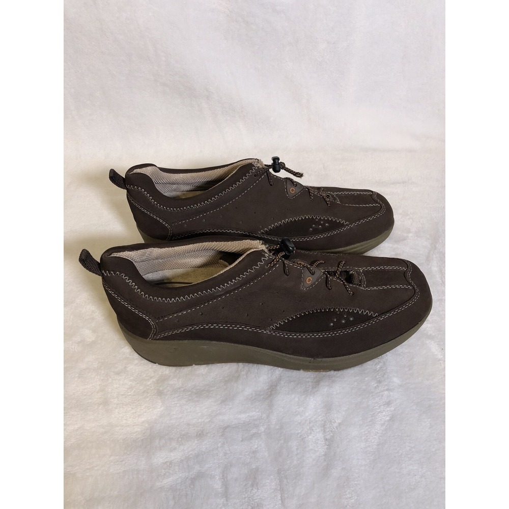 GH Bass Earth Womens Shoes Size 9M Brown Earthsmart Slip On Hiking Walking Sasha